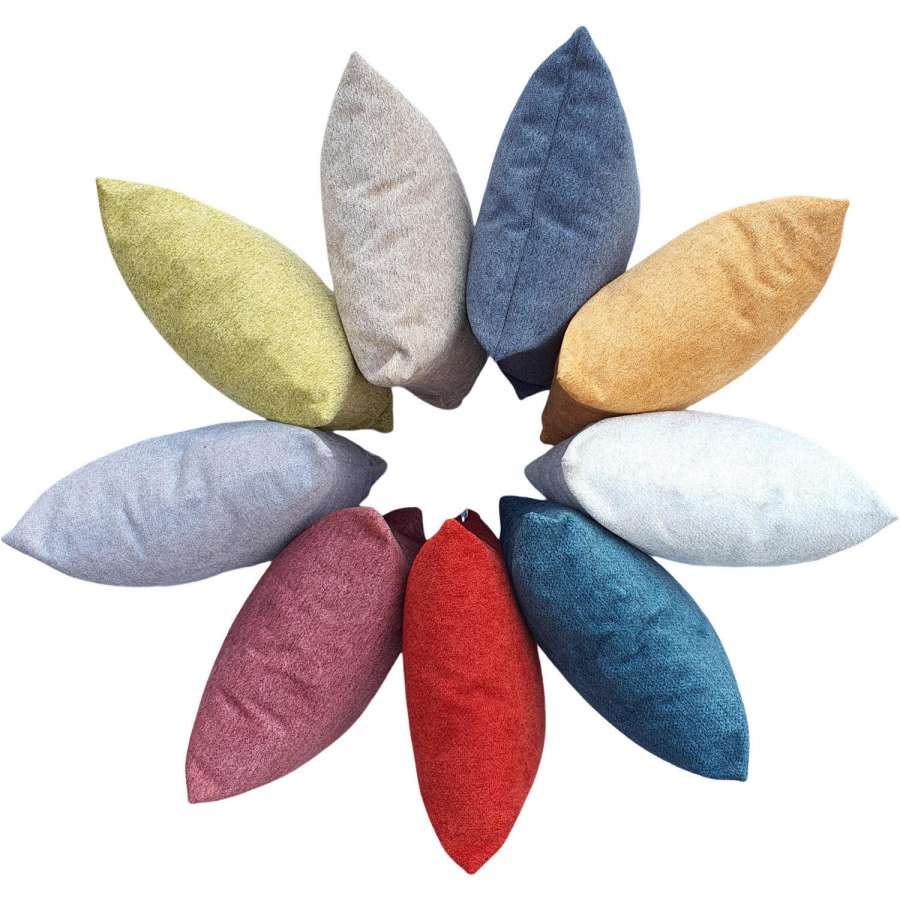 Cuscino Velluto Quilt Tinta Unita 45X45cm - | Ecom