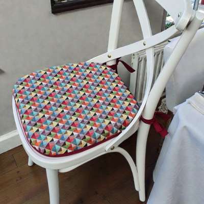 CUSCINO SEDIA SEMITONDO SFODERABILE GOBELIN